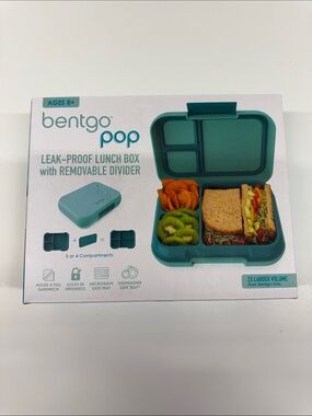 bentgo Pop Leak-Proof Lunch Box in Teal